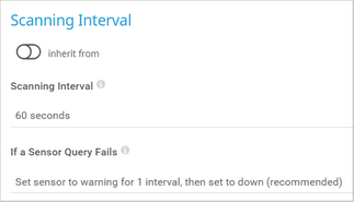 Scanning Interval