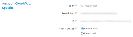 Amazon CloudWatch Specific